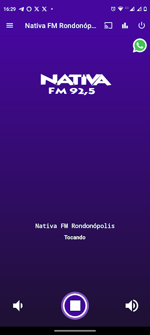 Nativa FM Rondonópolis Screenshot 1