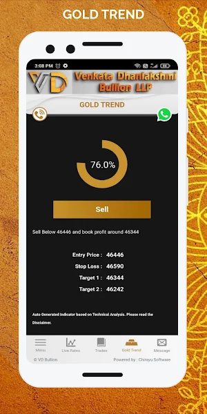 VD Bullion Screenshot 2