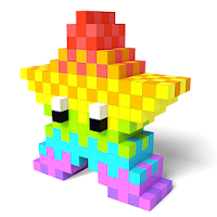 Color by Number 3D - Voxel Pixel Art Coloring Book