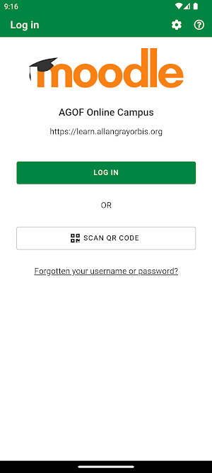 AGOF Online Campus Screenshot 0