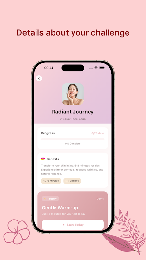 Face Yoga Exercise & Skin Care Screenshot 1