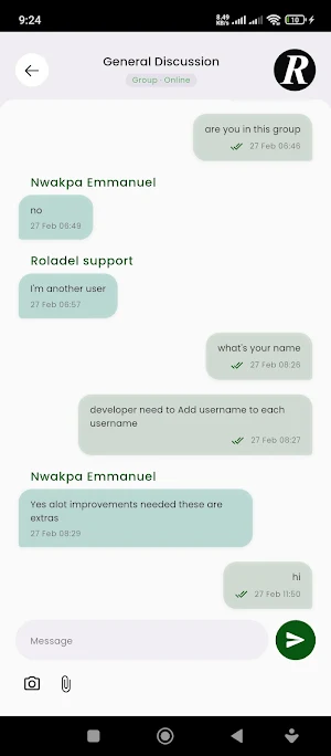 Roladel - Service Marketplace Screenshot 1
