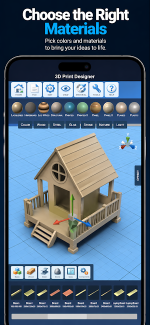 3D Print Designer CAD STL Screenshot 3