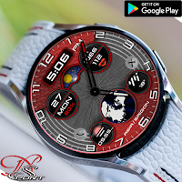 [N-SPORT370]HybirdRedWatchFace