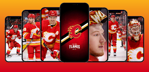 Calgary Flames Wallpapers 4K Screenshot 0