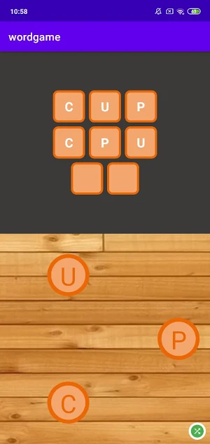 Word Connect Game Screenshot 1