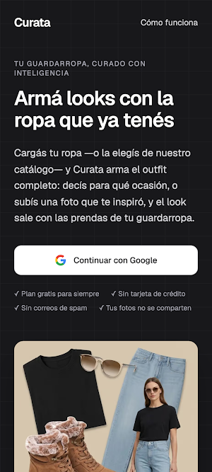 Curata: looks con tu ropa Screenshot 1