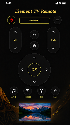 Element Tv Remote - Wifi & IR Screenshot 1