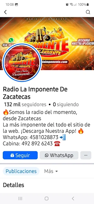 Radio La Imponente Screenshot 2