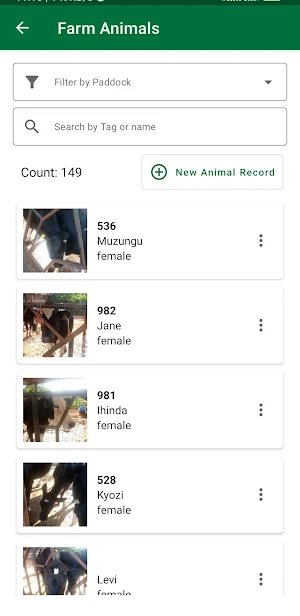 Jaguza Farm App Screenshot 2