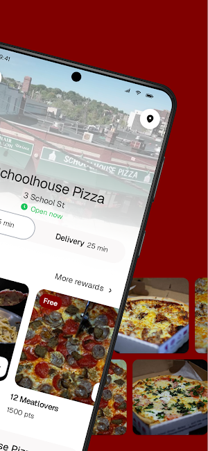Schoolhouse Pizza Screenshot 1