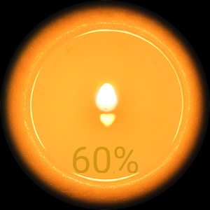 Candle Flashlight (Wear OS) Screenshot 2