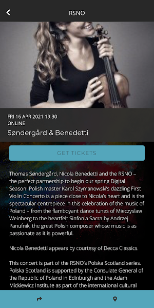Scotland's National Orchestra Screenshot 1