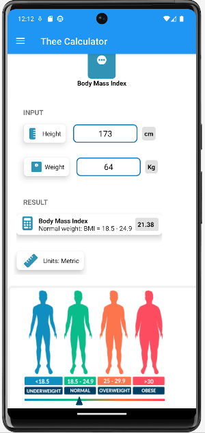Thee Calculator Screenshot 3