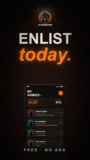 My Warminiature: 40k Army App Screenshot 0