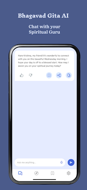 Bhagavad Gita AI Screenshot 0