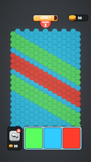 Hexa Color Burst Screenshot 1