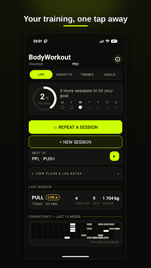 Body Workout - Gym Tracker Screenshot 0
