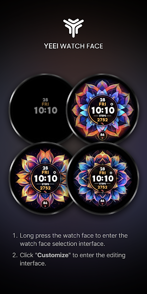 Kaleidoscope Watch Face Screenshot 1