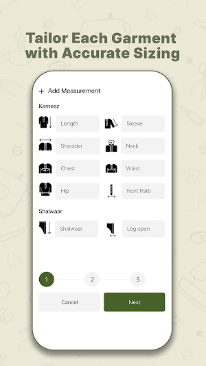 ezyTailor Screenshot 3