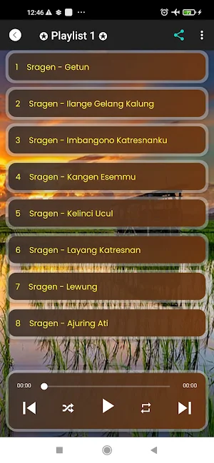 Lagu Campursari Sragenan Oflin Screenshot 2