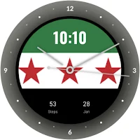 Syria Flag 2 - Watch Face