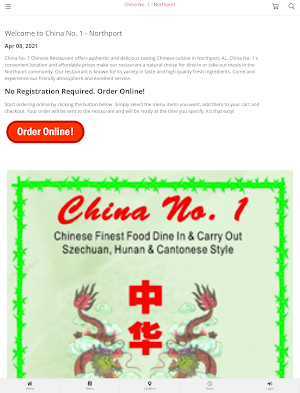 China No. 1 - Northport Order Screenshot 2