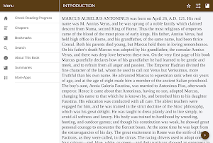 Meditations by Emperor of Rome - Public Domain Screenshot 3