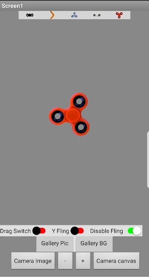 Fidget Spinner (Pics and Spin) Screenshot 2
