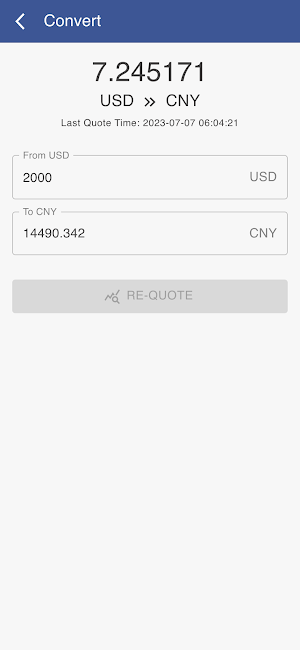 RMB to USD Screenshot 2