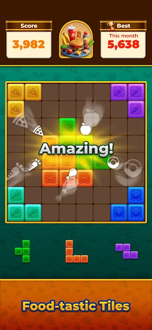 Tasty Blocks: Puzzle Adventure Screenshot 1