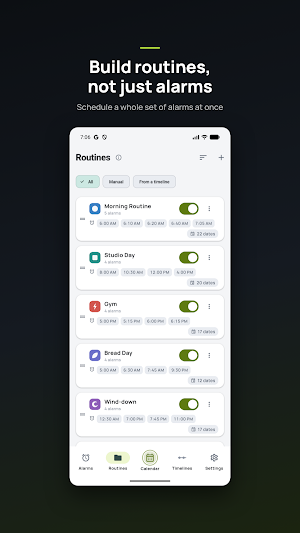 DateDots: Calendar Alarm Clock Screenshot 3