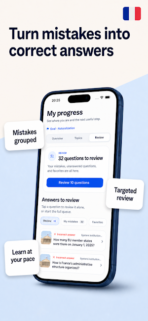 French Civic Exam 2026 Screenshot 2