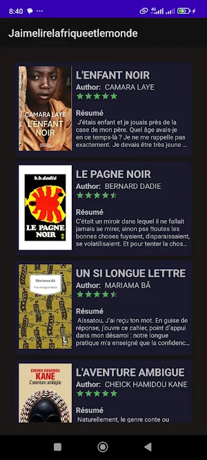 Jaimelirelafrique Screenshot 3