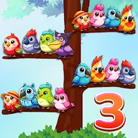 Bird Sort 3: Color Puzzle