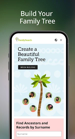 FamilySearch Pacific Screenshot 0