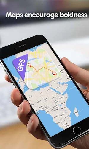 GPS Maps & Navigation , Live Route & Place Finder Screenshot 3