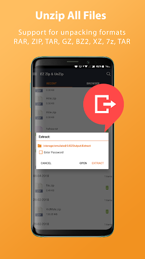 Zip File Extractor - File Compressor, Unzip, Unrar Screenshot 1