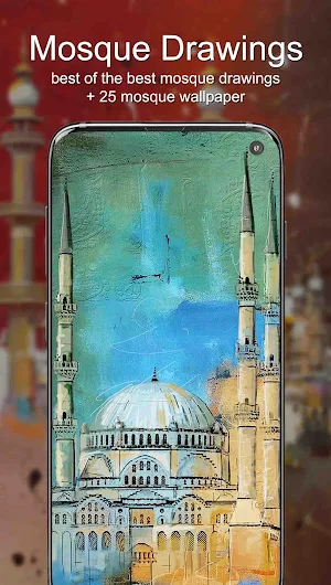 Mosque Drawings Screenshot 0