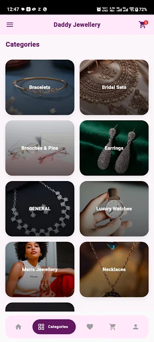 Jewellery Store Screenshot 2