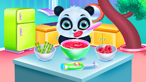 Cute Panda Caring and Dressup Screenshot 3