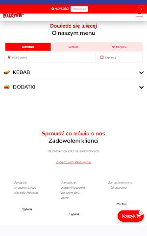 Kebab Kuźnia Screenshot 2