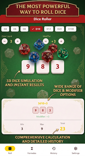 Smug | Dice Roller & Stats Screenshot 2