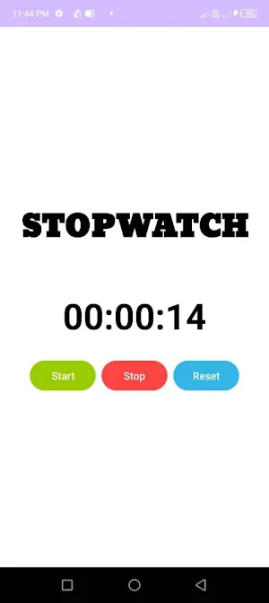 Stopwatch Screenshot 0