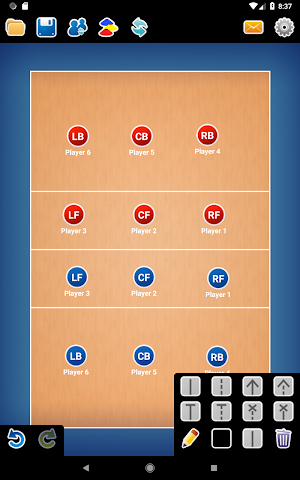 Coach Tactic Board: Volley Screenshot 0