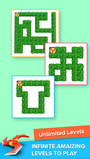 Grass Cut Master Relaxing Game Screenshot 1