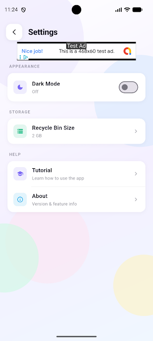 Simple Swipe Uninstaller Screenshot 1