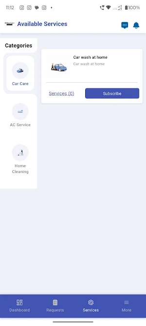 100Service Partner Screenshot 3