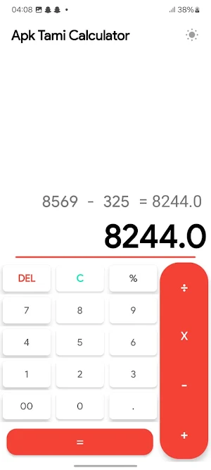 Apk Tami Calculator Screenshot 1