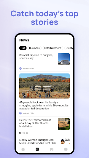 Quark Browser, Trends with AI Screenshot 1